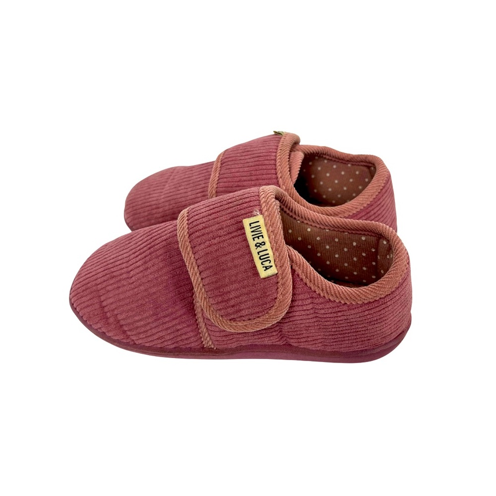 Livie & Luca Girls Kids Hug Slippers Shoes